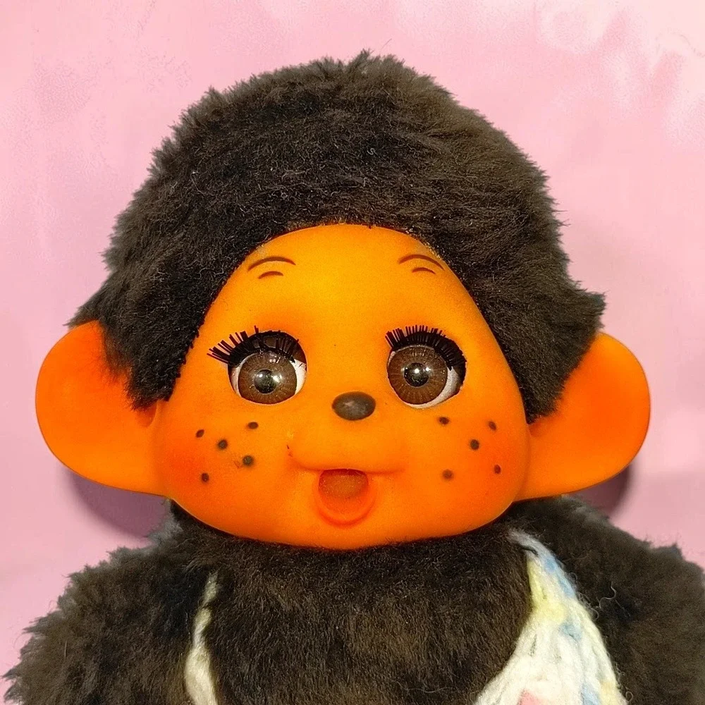 VTG 70s 1st Gen Toho Sekiguchi Monchhichi Sleepy Eyes Thumb Sucking Monkey Plush